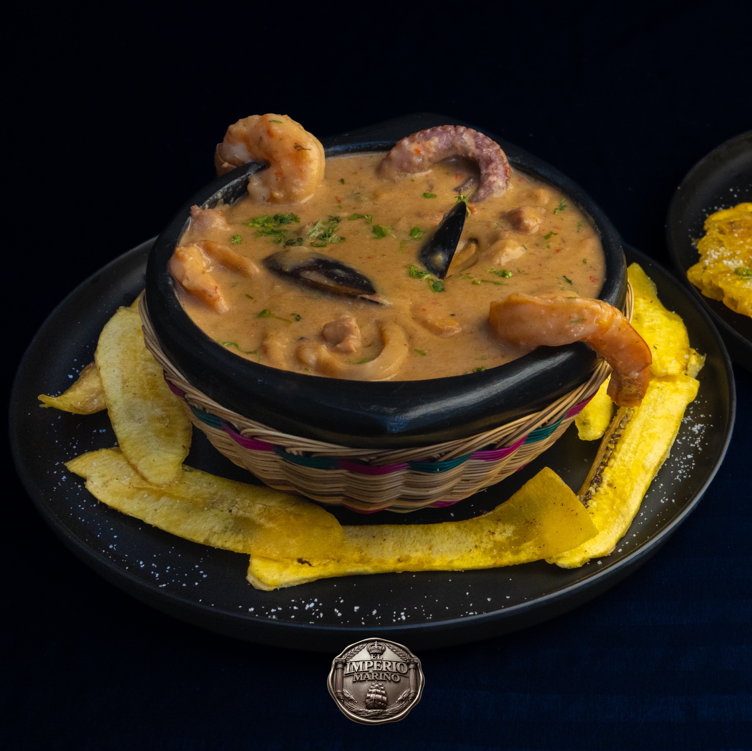Cazuela de mariscos imperial